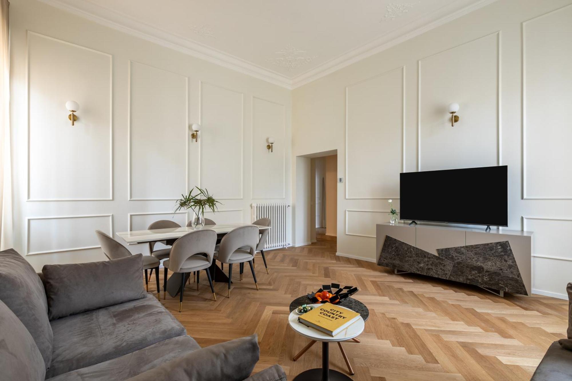 Sjr Luxury Apartment Trevi Fountain Рим Екстериор снимка